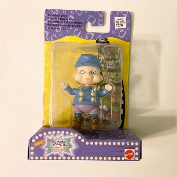 Vintage 1998 The Rugrats Movie Phil Collectible Nickelodeon  Mattel Figure - Picture 1 of 12